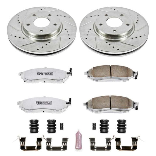 Power Stop 03-04 Infiniti M45 Front Z26 Street Warrior Brake Kit