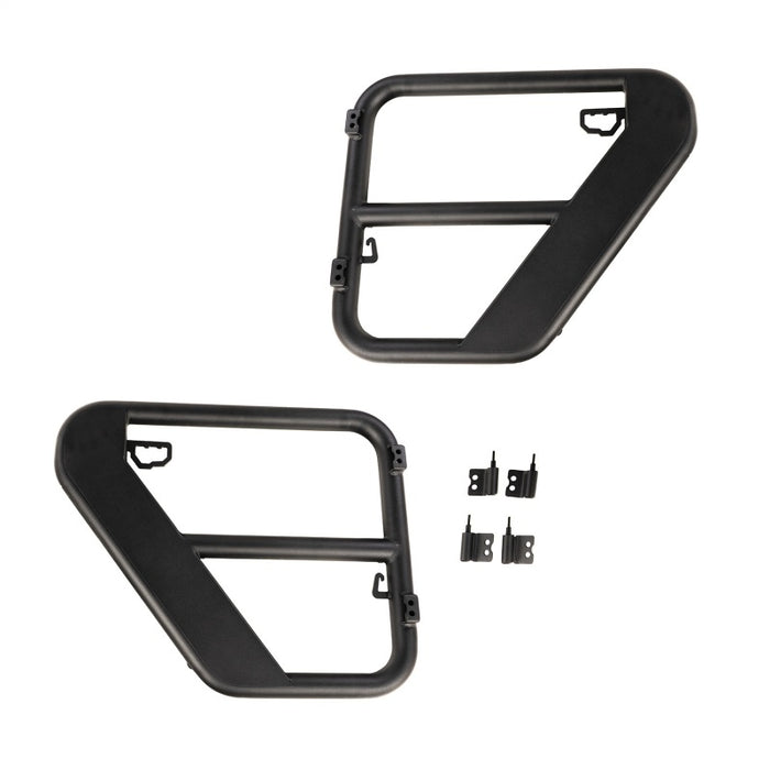 Portes tubulaires arrière Rugged Ridge Fortis 07-18 Jeep Wrangler JK 4 portes