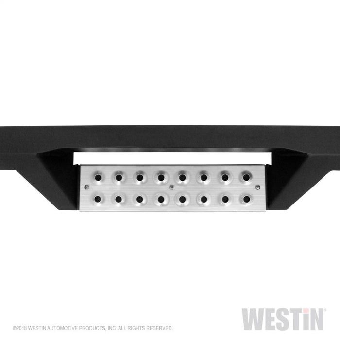 Marchepieds Westin 07-18 Jeep Wrangler JK 2 portes HDX en acier inoxydable - Tex. Blk