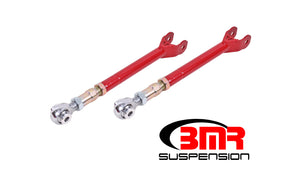 BMR 08-17 Challenger Lower Trailing Arms w/ On-Car Adj. Rod Ends - Red BMR Suspension
