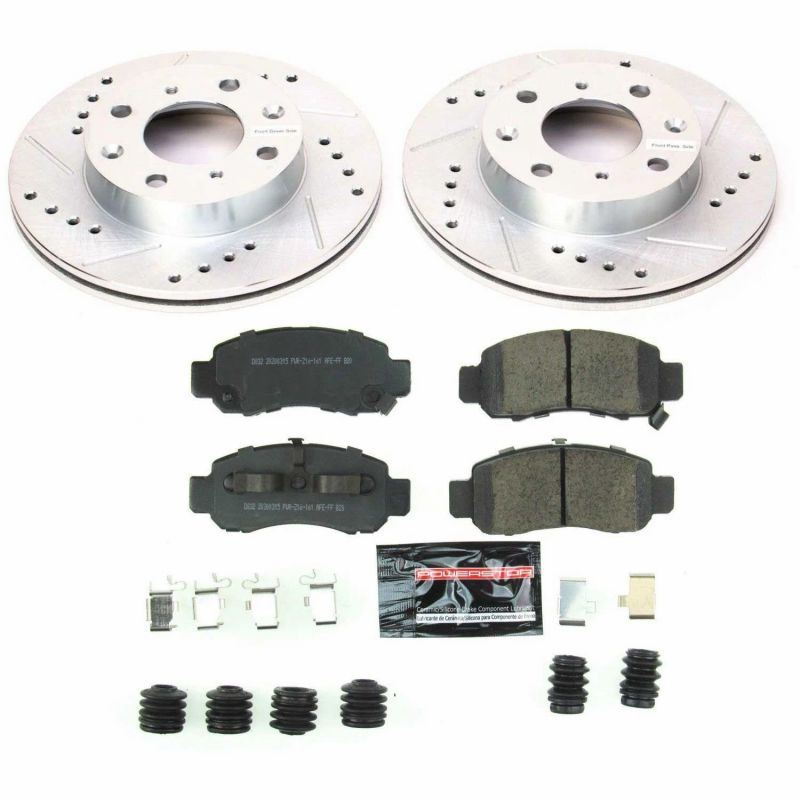 Power Stop 00-06 Honda Insight Front Z23 Evolution Sport Brake Kit