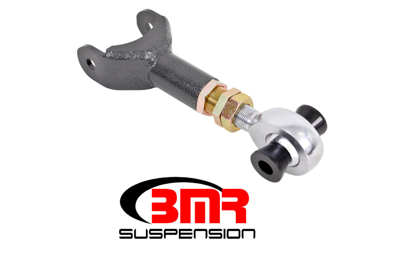 Bras de suspension supérieur BMR 11-14 Mustang S197 - Embouts de tige réglables sur véhicule - Noir martelé