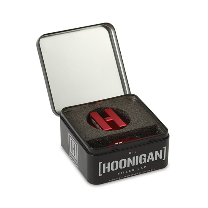 Bouchon de remplissage d'huile moteur Mishimoto LS Hoonigan - Rouge