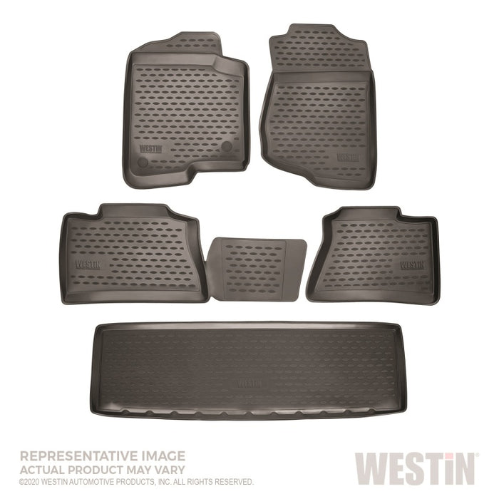 Ensemble de doublures de siège avant Westin 18-20 Honda Odyssey Profile pour 2e et 3e rangées - Noir