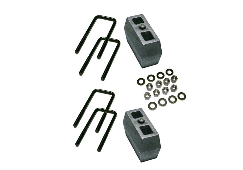 Kit de blocs de 4 po pour camionnette Toyota Superlift 89-96 4 roues motrices à caisse courte et cabine standard avec boulons en U de 3,312 po de large