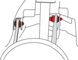 Kit de bagues de bras de suspension supérieur arrière SPC Performance pour BMW E39 97-03