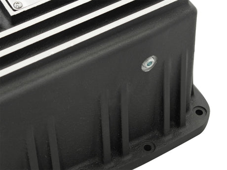 Carter de transmission de puissance aFe usiné noir 09-14 Ford 6R80 F-150 Trucks