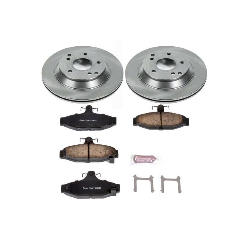 Kit de freins arrière Power Stop Autospecialty pour Chevrolet Corvette 88-96
