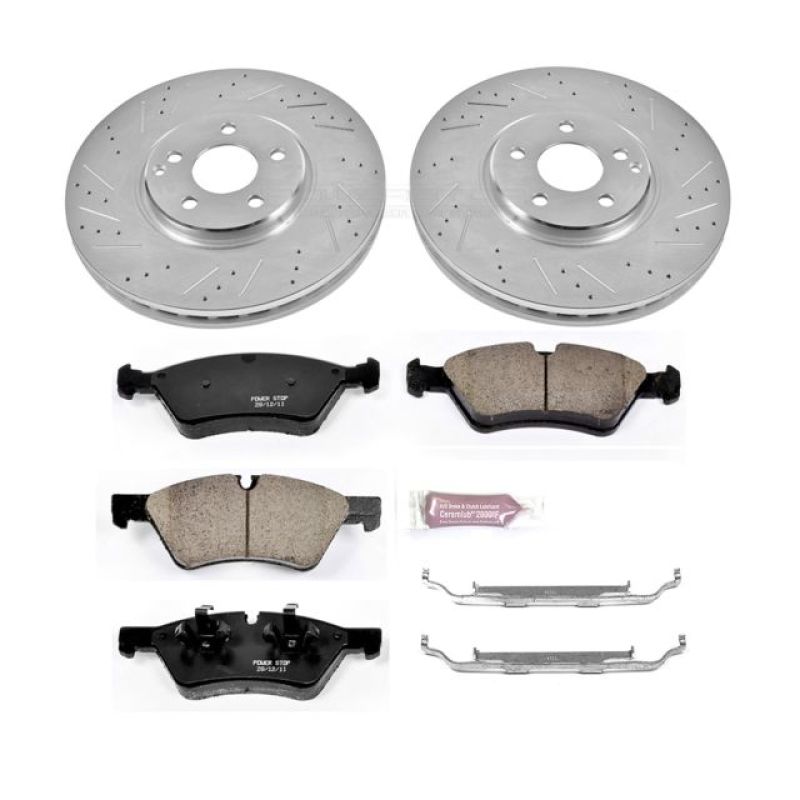 Kit de freins sport Power Stop 07-09 Mercedes-Benz E350 Z23 Evolution avant