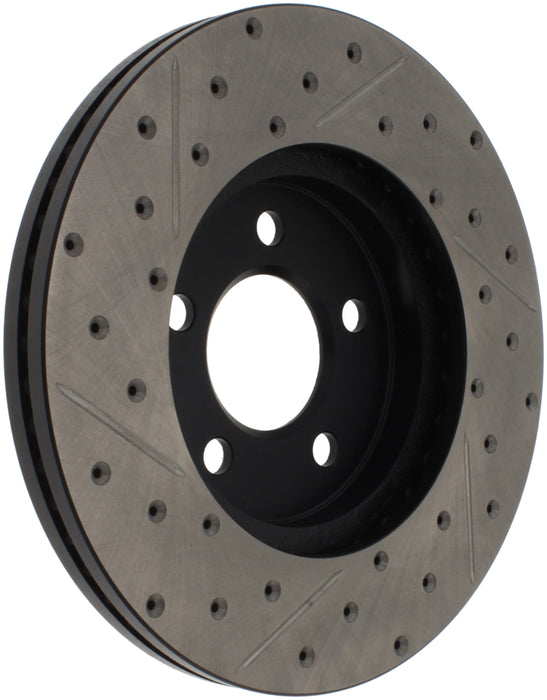 Rotor avant gauche rainuré et percé StopTech pour Lincoln Town Car 03-09 / Mercury Grand Marquis 03-09