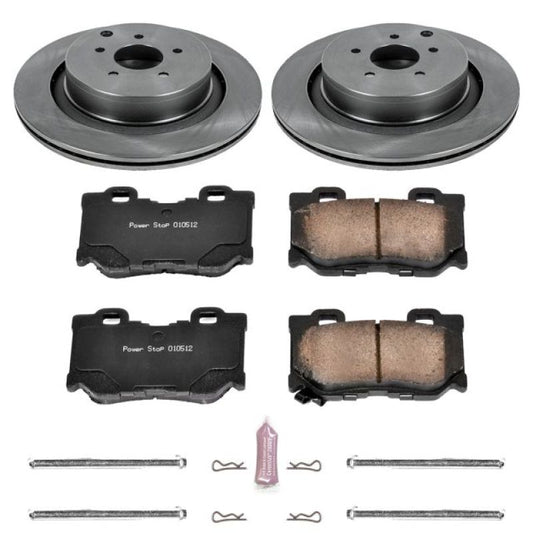 Power Stop 09-13 Infiniti FX50 Rear Autospecialty Brake Kit