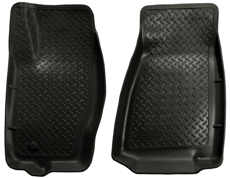 Revêtements de sol noirs de style classique Husky Liners 05-10 Jeep Grand Cherokee/Commander