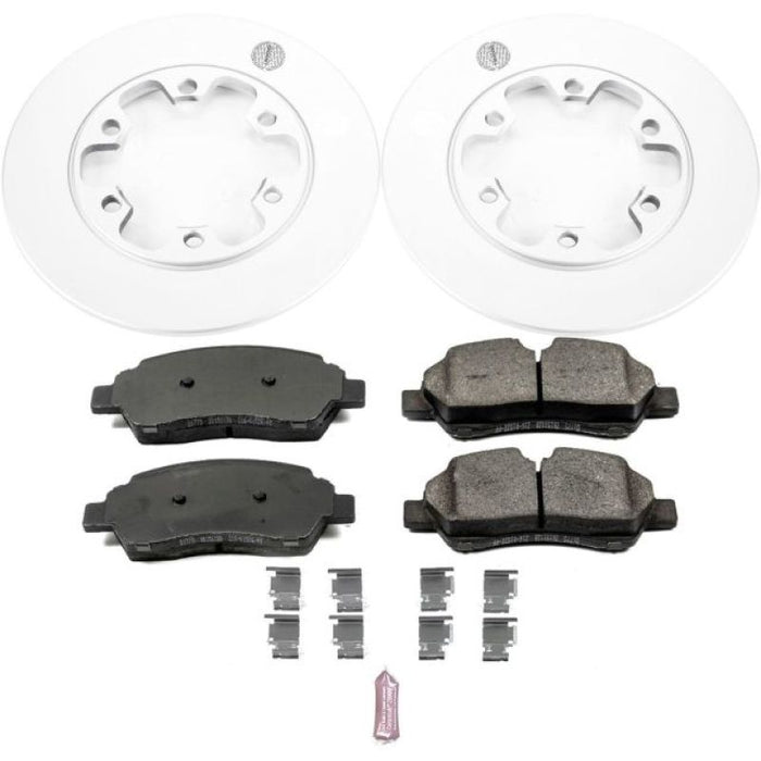 Kit de freins arrière Power Stop 15-18 Ford Transit-350 HD Z17 Evolution Geomet avec revêtement