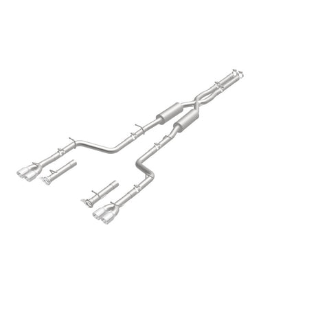 Cat-Back MagnaFlow, SS, 2,5 po, embout arrière divisé en quatre parties de 3,5 po, Dodge Challenger R/T 5,7 L 2015