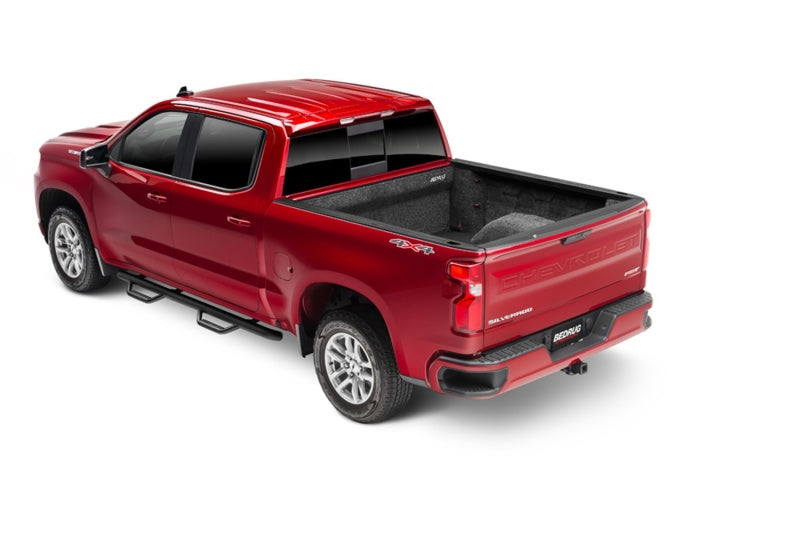 Tapis de caisse GM Silverado/Sierra 2019+ de 6 pi 6 po (avec hayon Multi-Pro) avec doublure de caisse antichoc