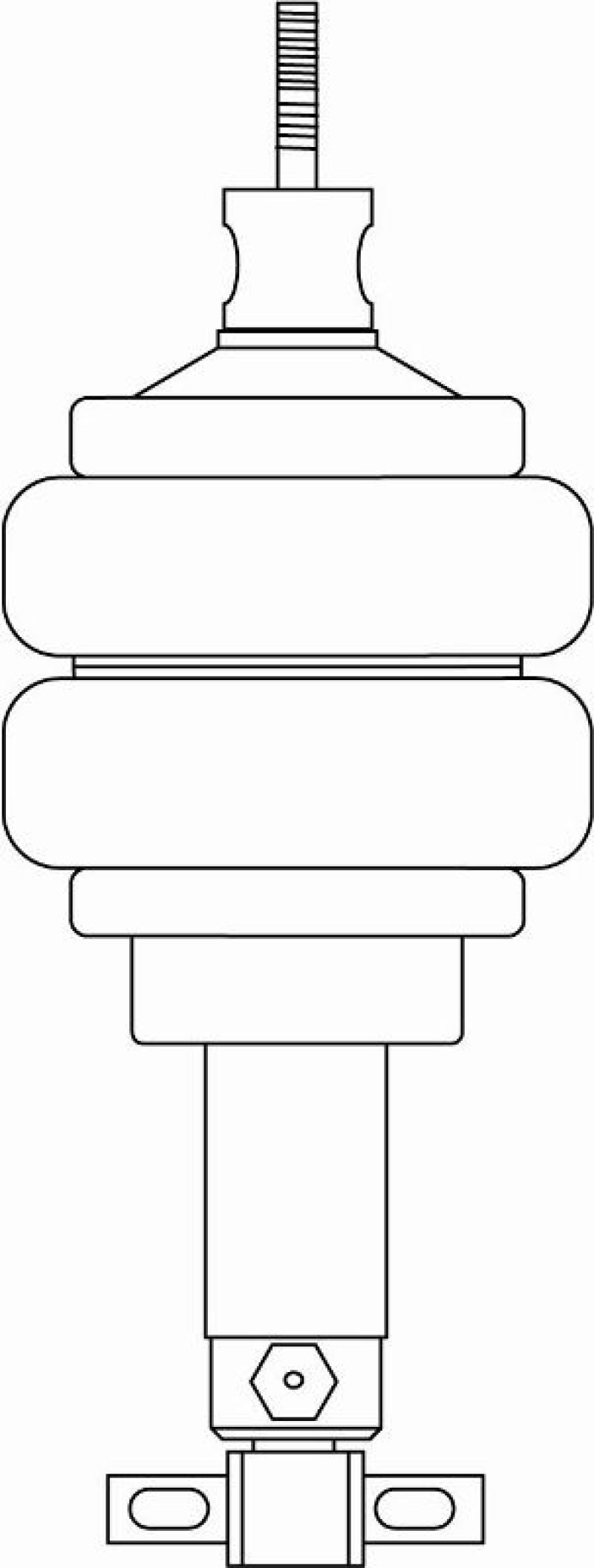 Paire de ShockWaves avant Ridetech 93-02 Camaro et Firebird HQ Series