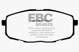 Plaquettes de frein avant EBC 09-12 Hyundai Elantra 2.0 Touring Yellowstuff