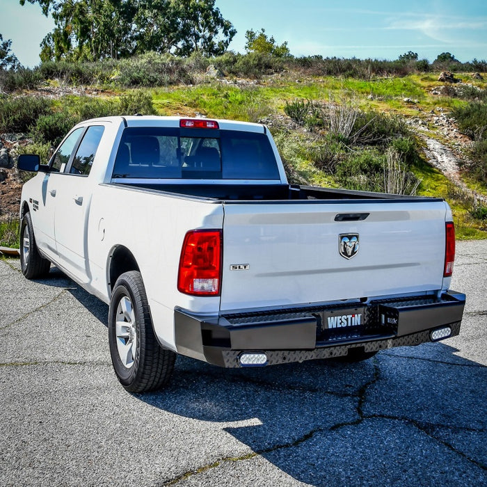 Pare-chocs arrière Westin 09-18 Ram 1500 HDX Bandit - Noir