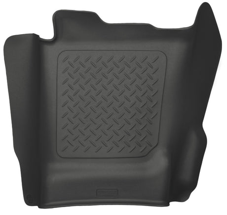 Revêtements de sol Husky Liners 14 Chevrolet Silverado/GMC Sierra 1500 WeatherBeater Black pour bosse centrale