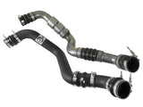 Tube de refroidisseur intermédiaire aFe Bladerunner côté chaud 3 pouces 17-18 camions diesel GM V8-6,6 L (td) L5P - Noir