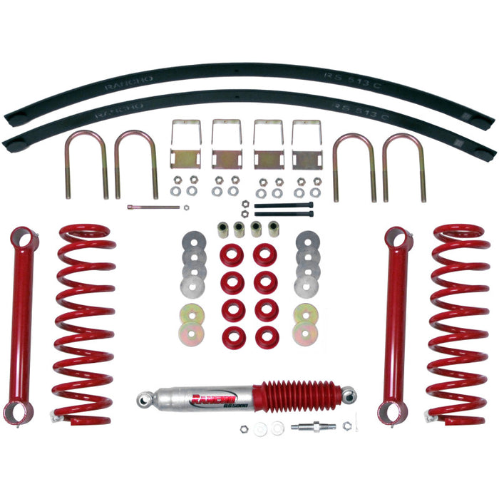 Composant du système de suspension avant et arrière du Jeep Wrangler Rancho 07-17 - Boîte 1