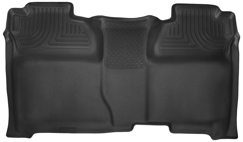 Revêtements de sol Husky Liners 14-15 Chevy Silverado Crew Cab X-Act Contour Black 2e rangée