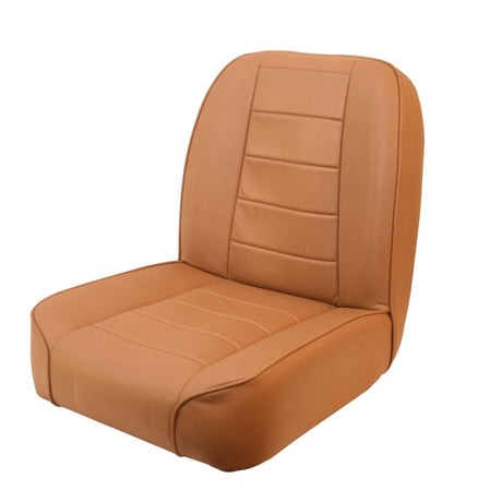 Siège avant à dossier bas Rugged Ridge non inclinable Tan 55-86 CJ