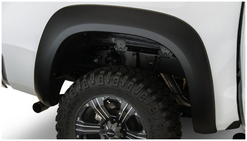 Bushwacker 07-13 Toyota Tundra Fleetside Extend-A-Fender Style Flares 4 pièces - Noir