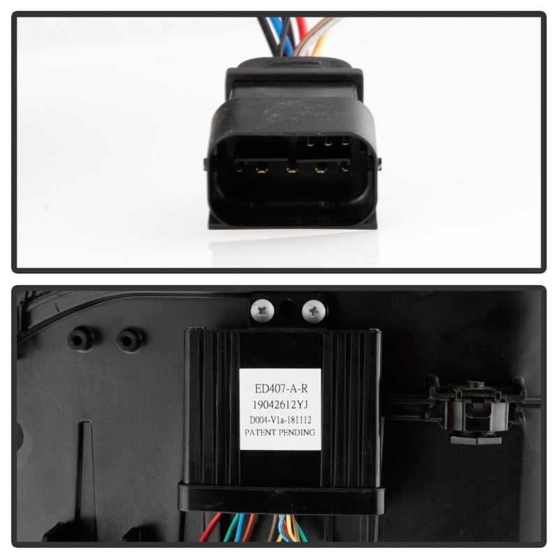 Phares de projecteur Spyder 12-14 BMW F30 Série 3 4DR - Noir PRO-YD-BMWF3012-AFSHID-BK