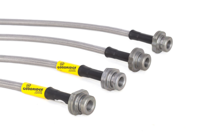 Kit de conduites de frein SS Goodridge 13-15 Nissan Sentra avec freins à tambour arrière
