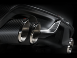 Arrière de catalyseur Akrapovic Evolution Line 15-17 BMW X5M (F85) (titane) avec embouts en carbone