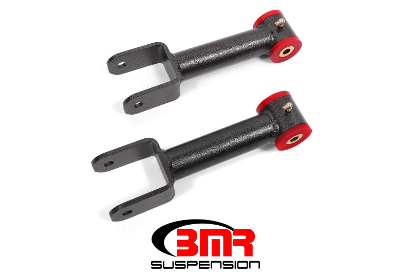Bras de suspension supérieurs non réglables BMR 79-04 Fox Mustang (polyuréthane) - Noir martelé
