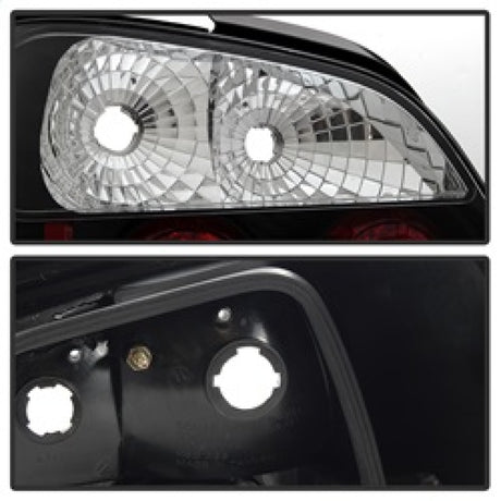 Feux arrière Spyder Subaru Impreza WRX/Sti 02-03 4 portes (ne convient pas aux breaks) de style européen, noirs ALT-YD-SI01-BK