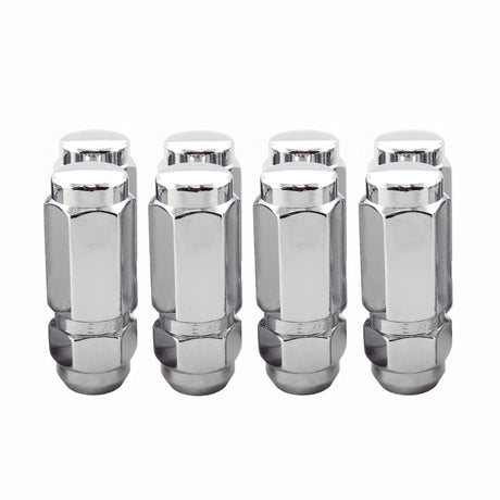 Écrou de roue hexagonal McGard (siège conique / duplex) 1/2-20 / 7/8 Hex / 2,5 po de longueur (paquet de 8) - Chrome