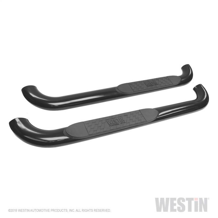 Marchepieds ovales Nerf Platinum 4 de Westin pour Ford F-150 Reg Cab 2015-2018 - Noir