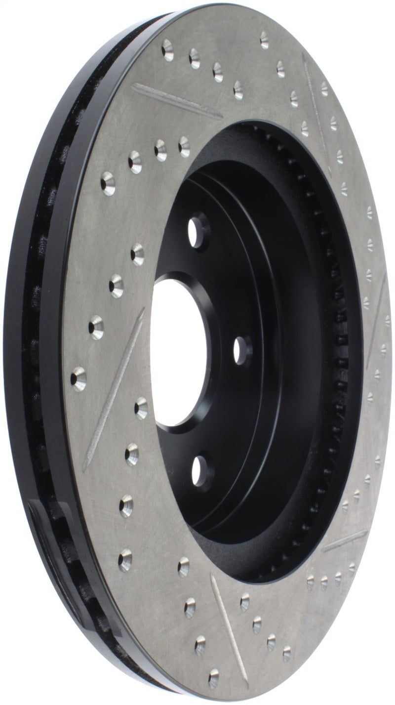 Rotor avant droit rainuré et percé StopTech pour Dodge Durango 04-06 / Ram 1500 02-10 (sauf Mega Cab)