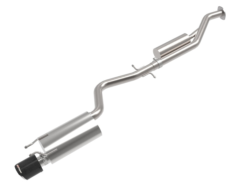 aFe Lexus IS300 01-05 L6-3.0L Système d'échappement Takeda Cat-Back - Embout en fibre de carbone