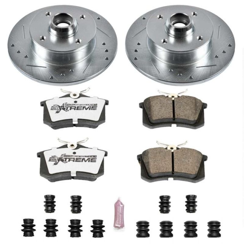 Kit de freins arrière Power Stop 90-92 Volkswagen Corrado Z26 Street Warrior