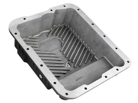 Carter de transmission aFe (noir avec ailettes usinées) Camions GM 99-16 (4L60-E/4L60E/4L65E/4L70E/4L75E)