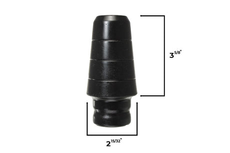 Ensemble de butées avant noires pour Jeep Wrangler TJ 97-06 avec élévateur de 1 3/4 po (ensemble de 2)