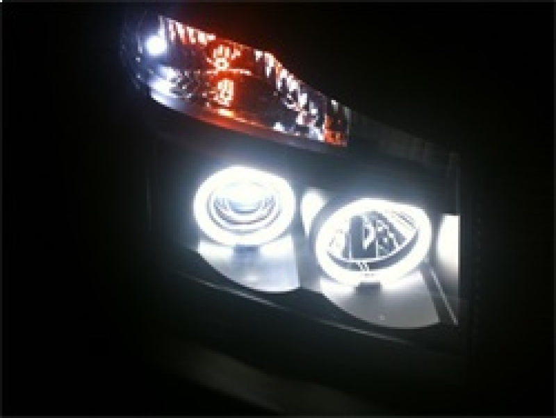 Phares de projecteur Spyder Nissan Titan 04-14/Armada 04-07 CCFL Halo LED Blk PRO-YD-NTI04-CCFL-BK