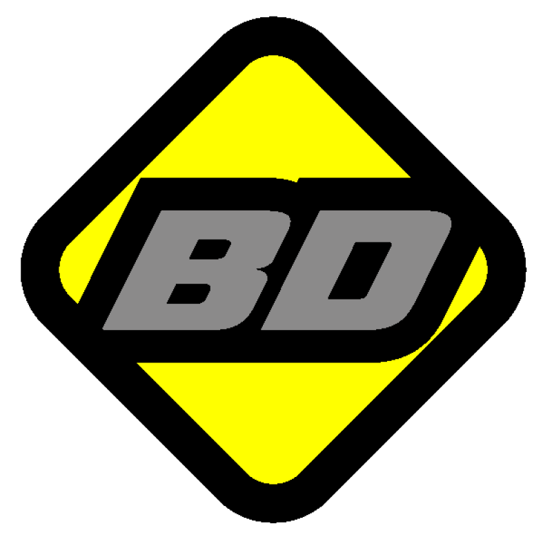 BD Diesel Xtruded Trans Oil Cooler - 3/8 inch Cooler Lines