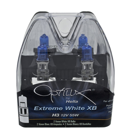 Ampoule Xen blanche Hella H3 12V 55W XB (paire)