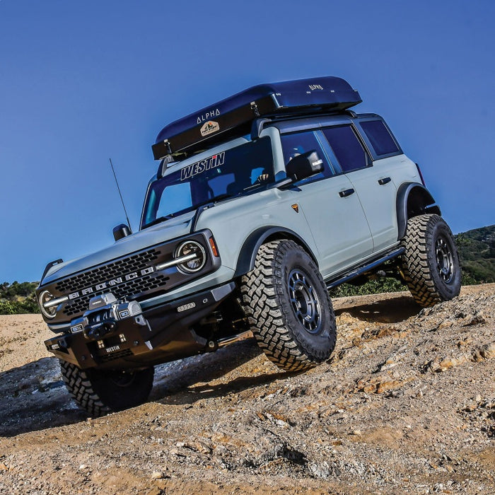 Pare-chocs Westin 21-23 Ford Bronco (avec capteurs sauf Bronco Sport) XTS - Noir texturé