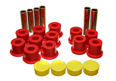 Ensemble de ressorts à lames arrière Energy Suspension - Rouge