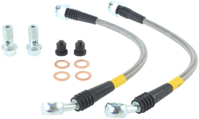 Conduites de frein arrière en acier inoxydable StopTech 03-07 Hummer H2