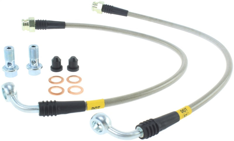 Conduites de frein avant en acier inoxydable StopTech pour Chevrolet Corvette 14-17