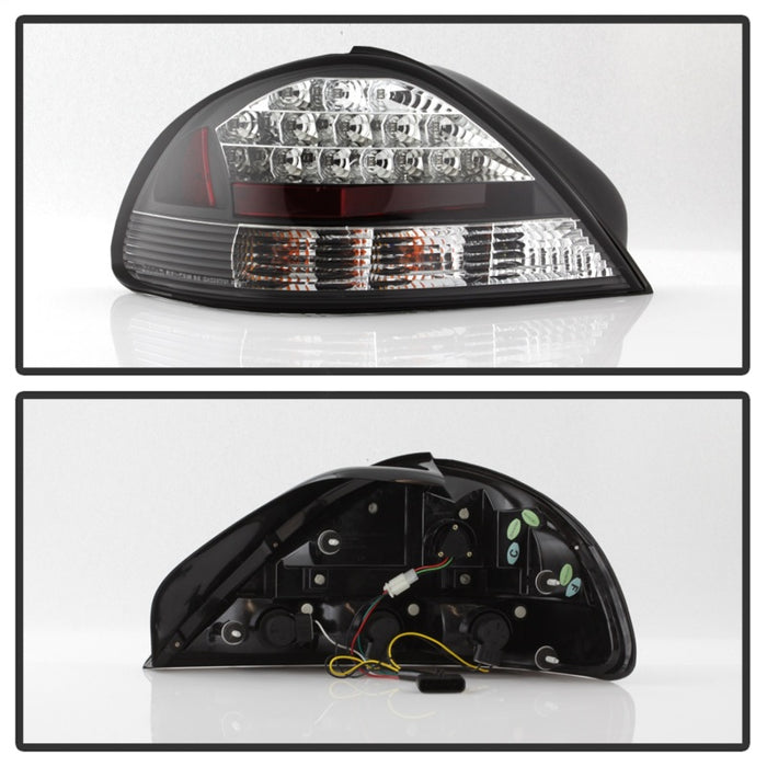 Feux arrière à LED Spyder Pontiac Grand AM 99-05 Noir ALT-YD-PGAM99-LED-BK