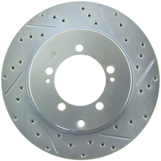 StopTech Select Sport Drilled & Slotted Rotor - Front Right