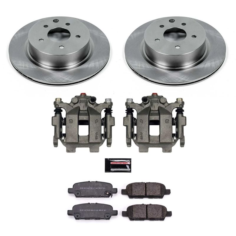 Kit de freins arrière Power Stop Autospecialty avec étriers pour Nissan Maxima 2018